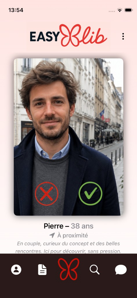Aperçu des rencontres dans EASY Lib